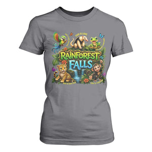 VBS 2026 T Shirt For Women Rainforest Falls Exploring The Nature of God VBS 2026 TS10 Charcoal Print Your Wear