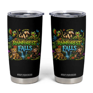 VBS 2026 Tumbler Cup Rainforest Falls Exploring The Nature of God VBS 2026 TS10 Black Print Your Wear