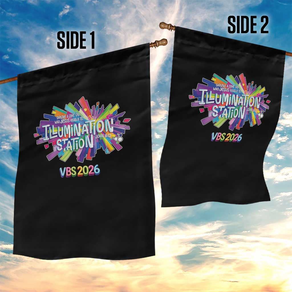 Illumination Station VBS 2026 Christian Lights Garden Flag Bible Jesus