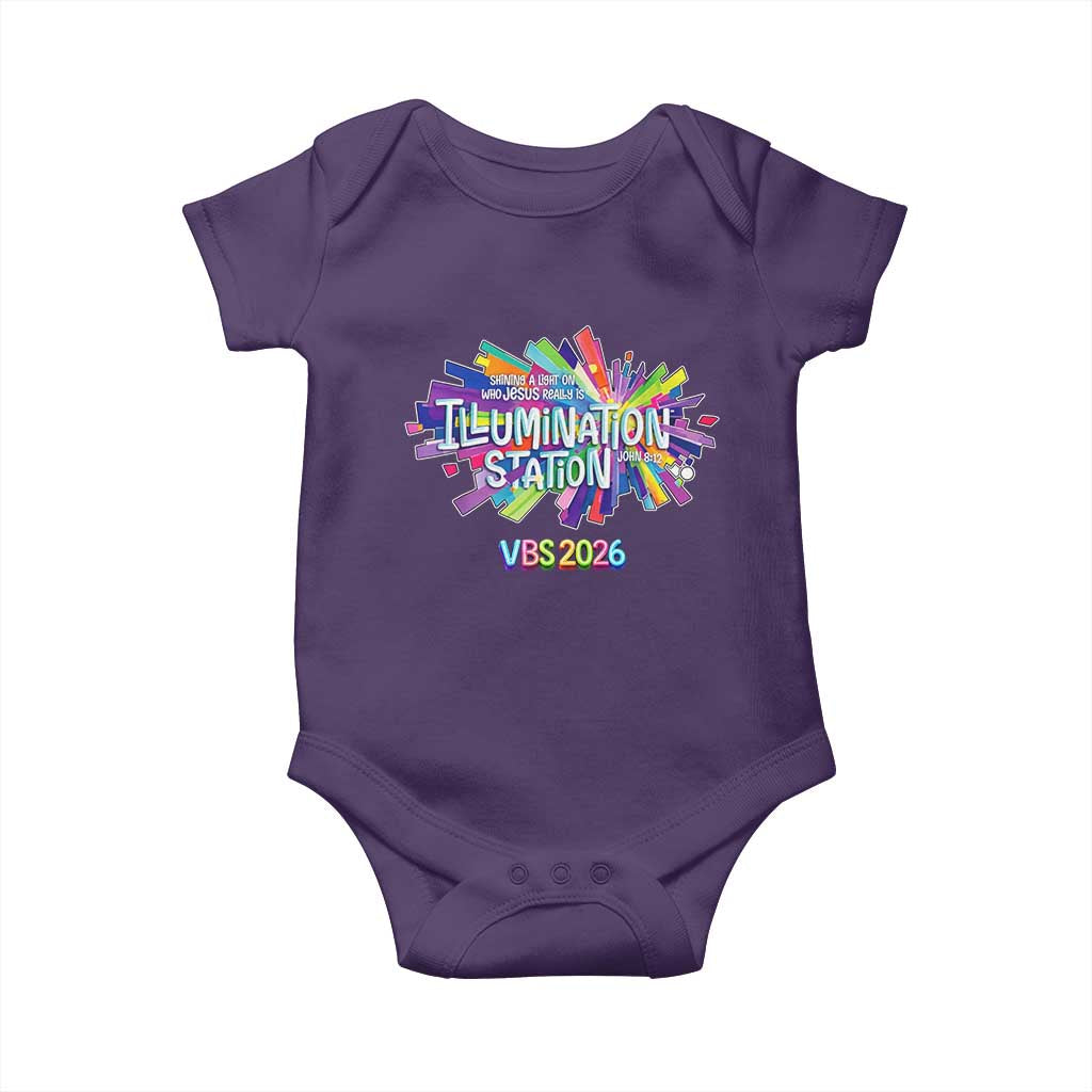 Illumination Station VBS 2026 Christian Lights Baby Onesie Bible Jesus