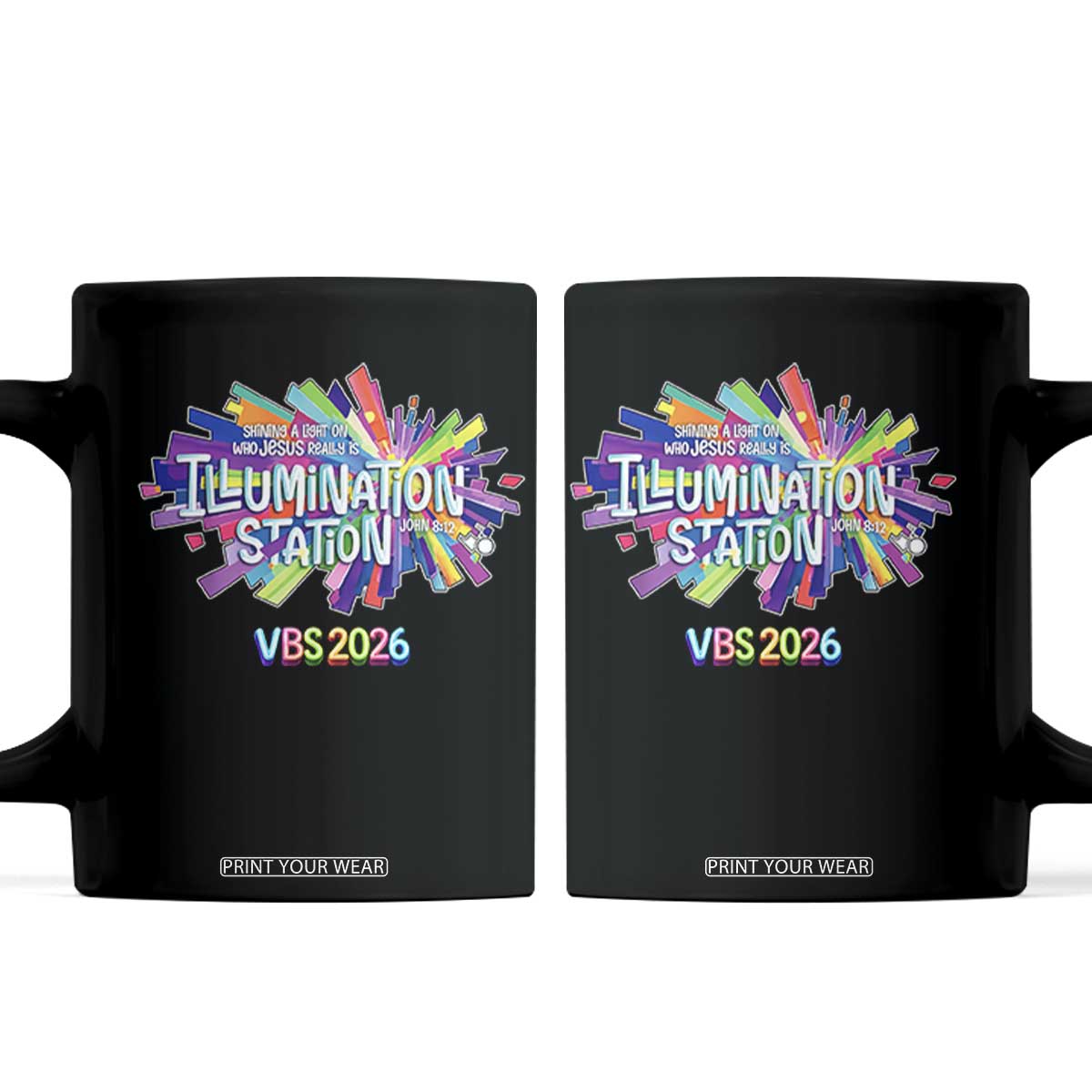 Illumination Station VBS 2026 Christian Lights Coffee Mug Bible Jesus