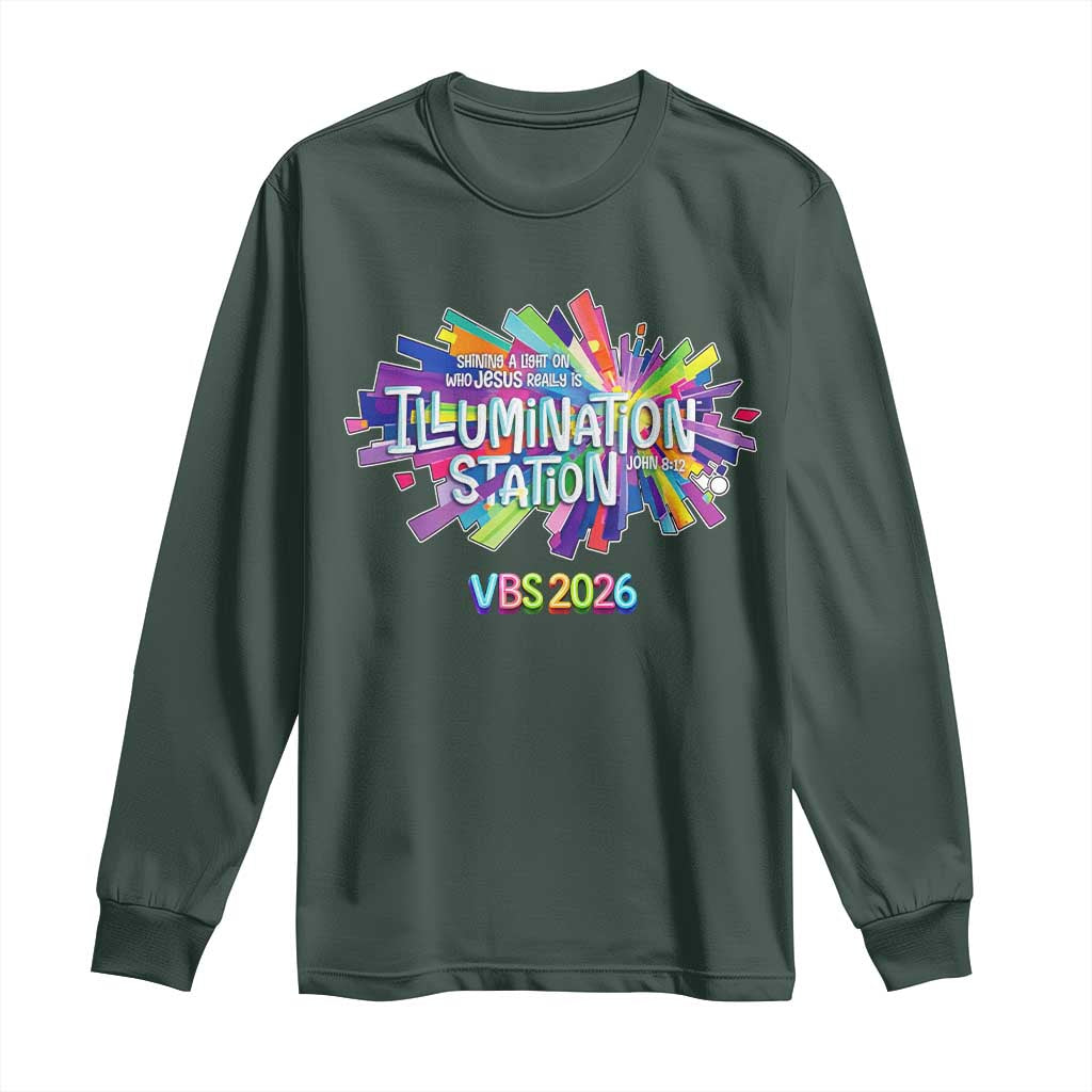 Illumination Station VBS 2026 Christian Lights Long Sleeve Shirt Bible Jesus