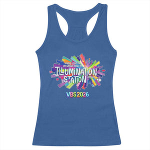 Illumination Station VBS 2026 Christian Lights Racerback Tank Top Bible Jesus
