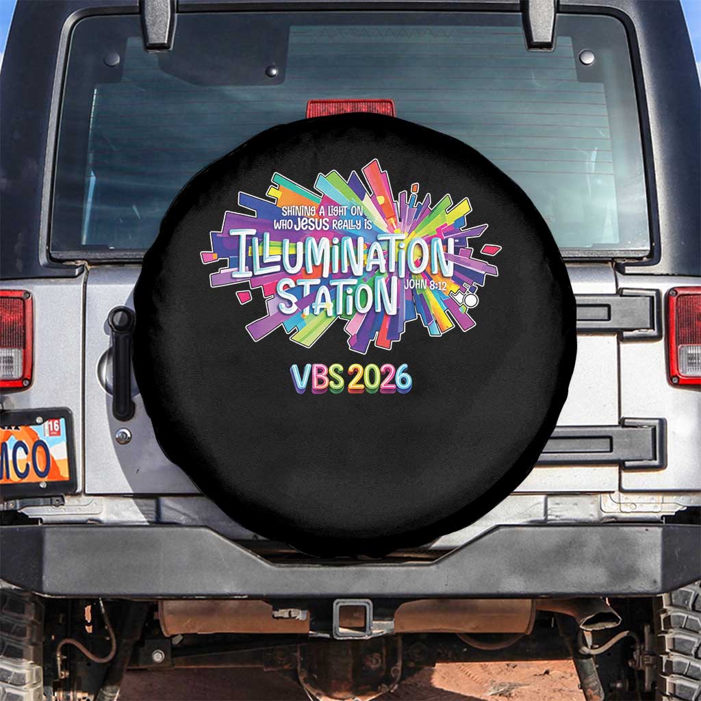 Illumination Station VBS 2026 Christian Lights Spare Tire Cover Bible Jesus