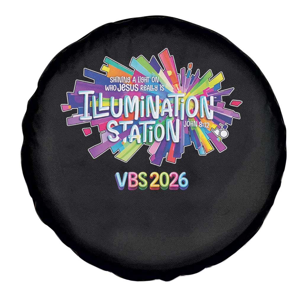 Illumination Station VBS 2026 Christian Lights Spare Tire Cover Bible Jesus