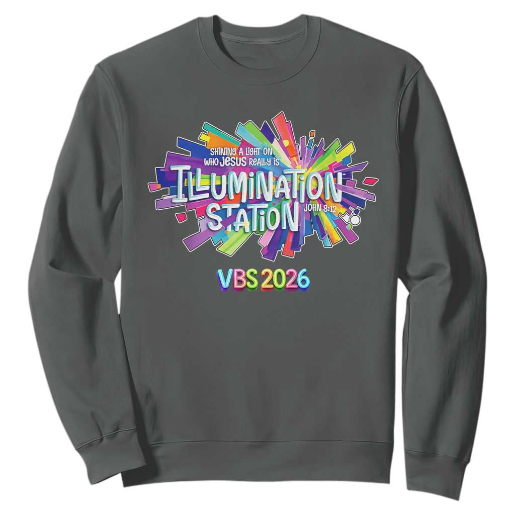 Illumination Station VBS 2026 Christian Lights Sweatshirt Bible Jesus