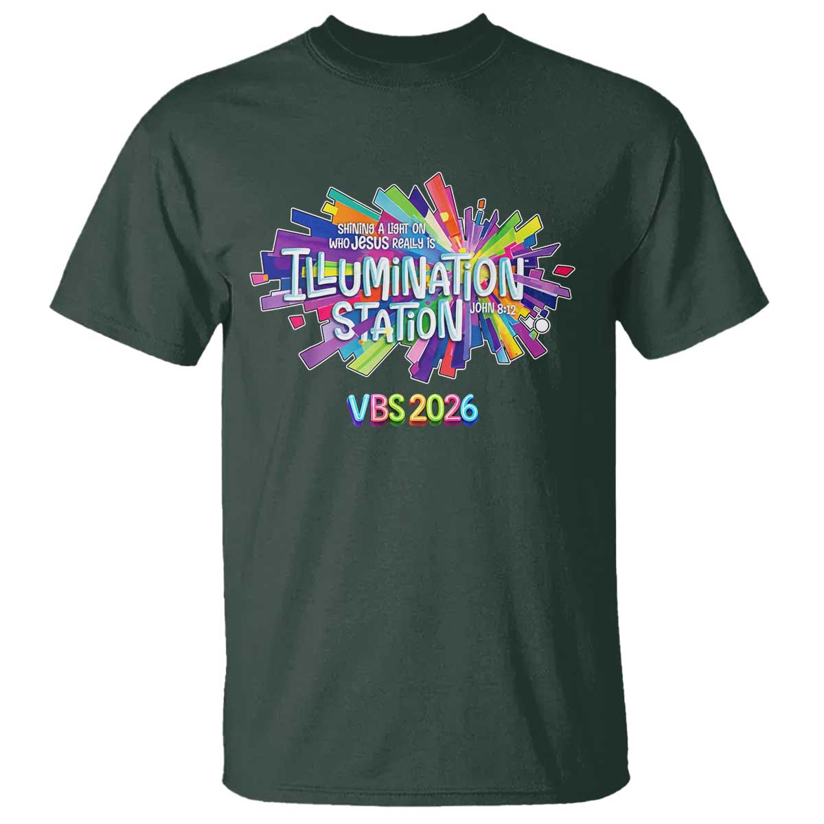 Illumination Station VBS 2026 Christian Lights T Shirt Bible Jesus