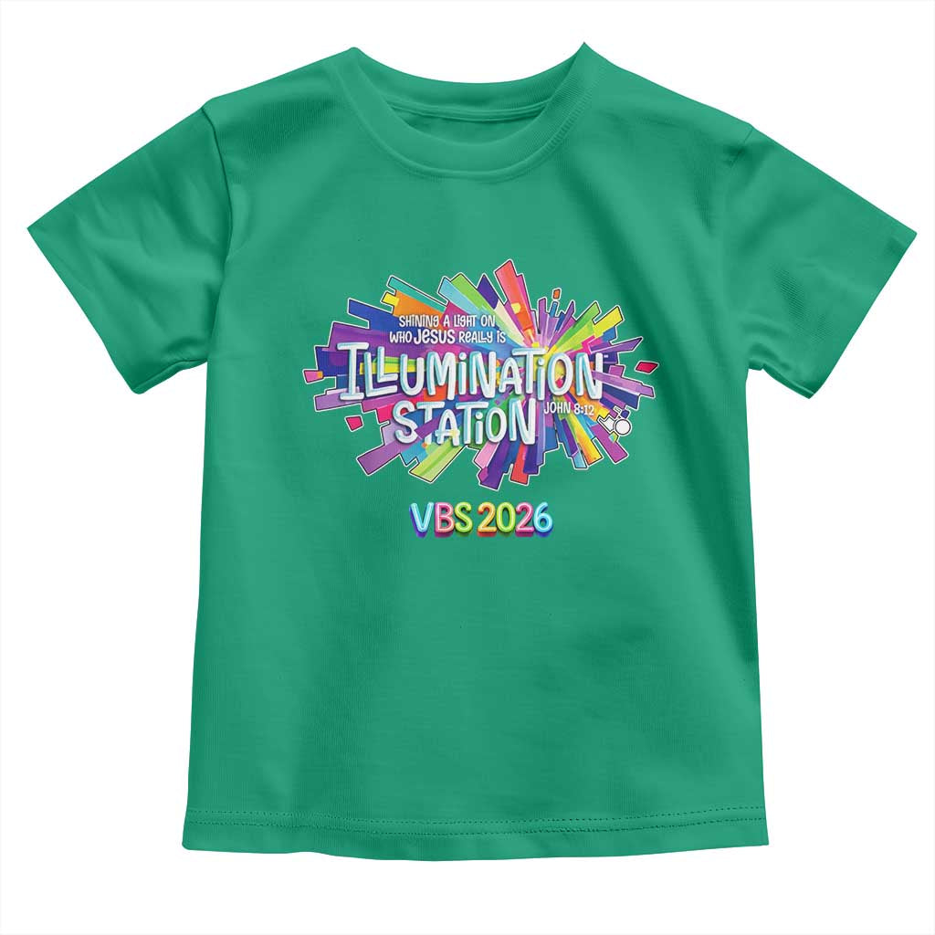 Illumination Station VBS 2026 Christian Lights Toddler T Shirt Bible Jesus