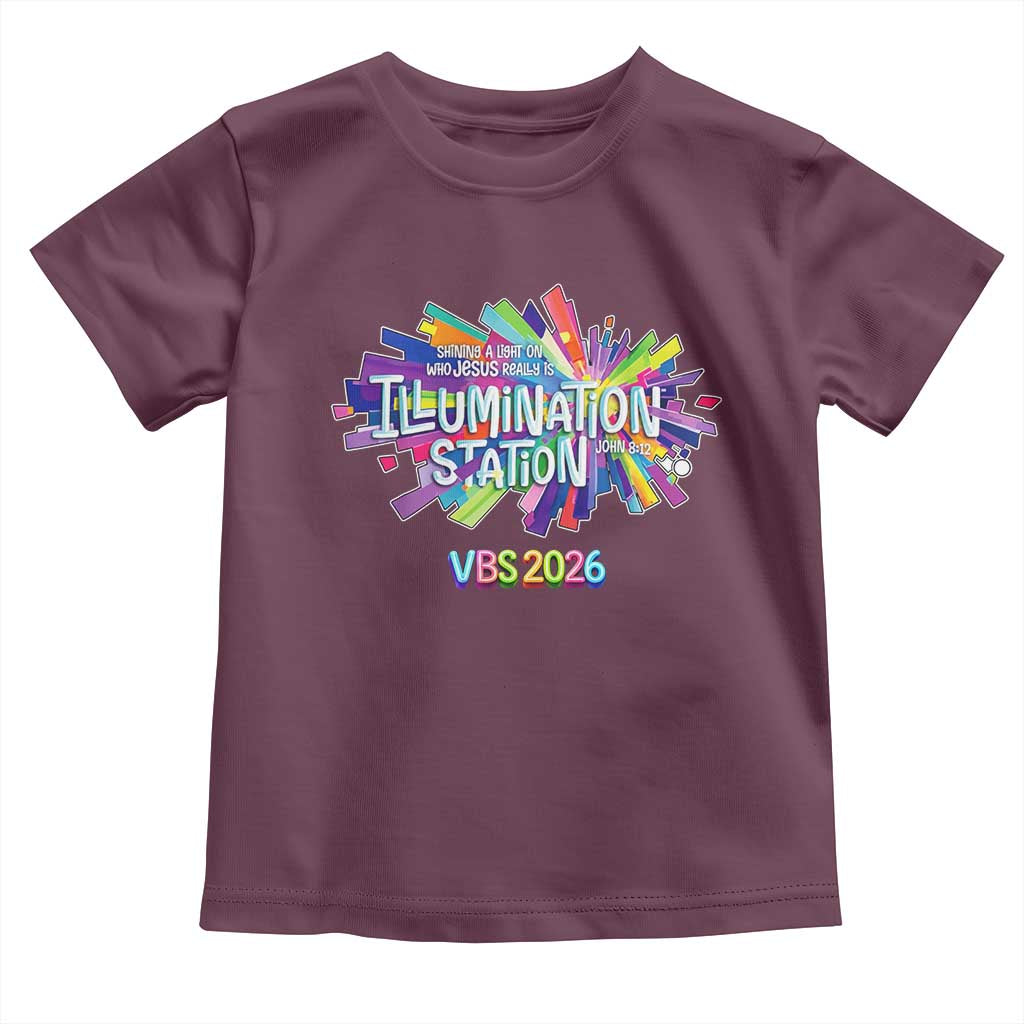 Illumination Station VBS 2026 Christian Lights Toddler T Shirt Bible Jesus