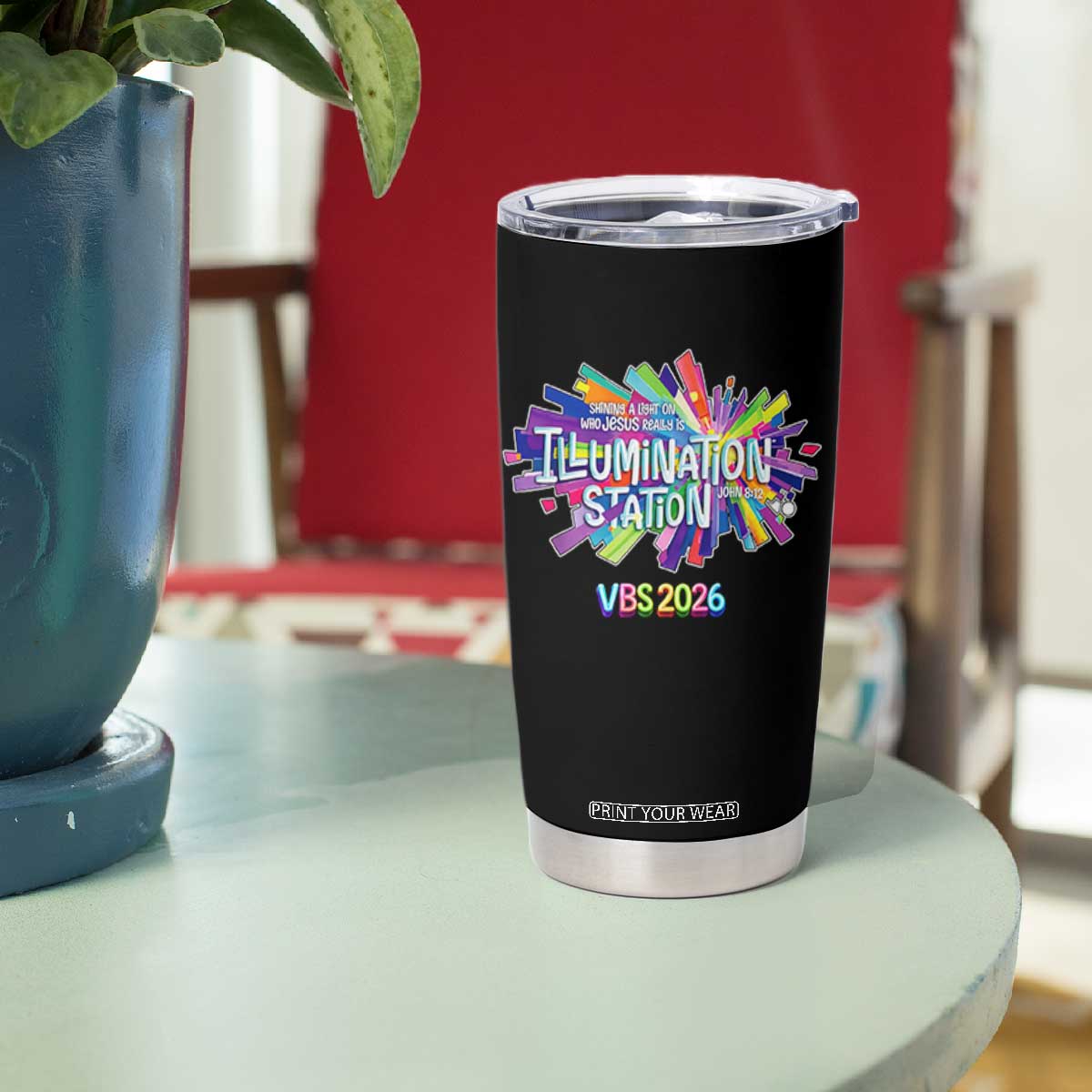 Illumination Station VBS 2026 Christian Lights Tumbler Cup Bible Jesus