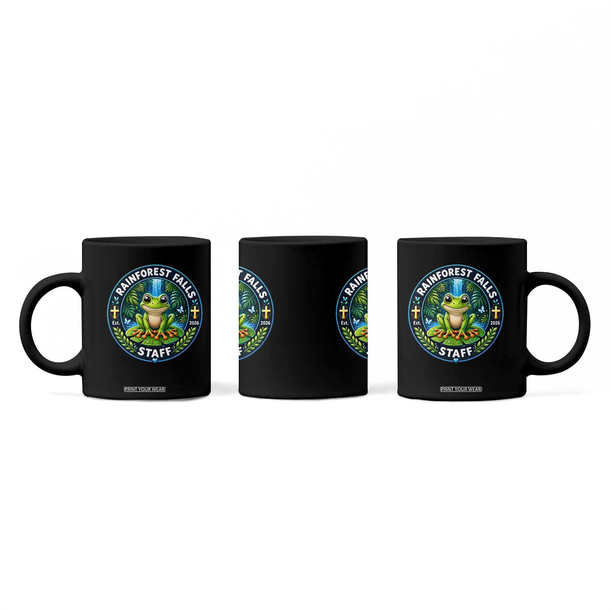 Rainforest Falls Staff Coffee Mug VBS 2026 Director Teacher TS10 Print Your Wear