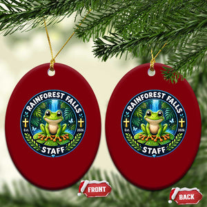 Rainforest Falls Staff Ceramic Ornament VBS 2026 Director Teacher TS10 Print Your Wear