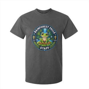 Rainforest Falls Staff T Shirt For Kid VBS 2026 Director Teacher TS10 Dark Heather Print Your Wear