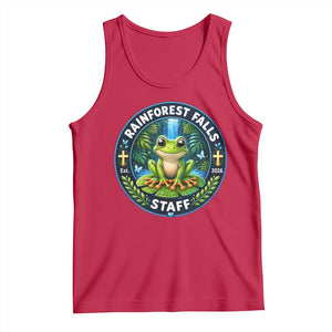 Rainforest Falls Staff Tank Top VBS 2026 Director Teacher TS10 Red Print Your Wear