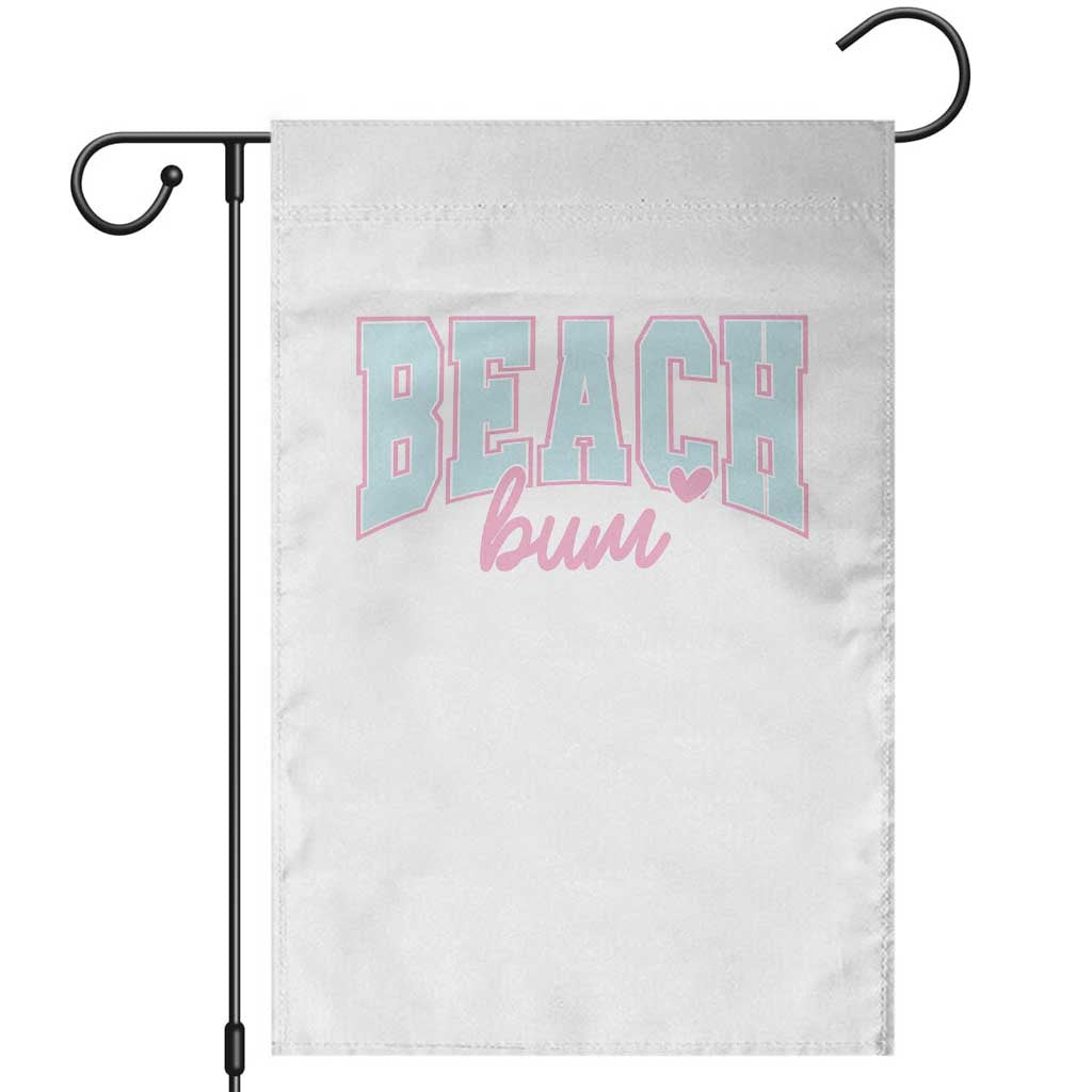 Beach Bum Garden Flag Summer Vacation Beach Lovers TS10 White Print Your Wear