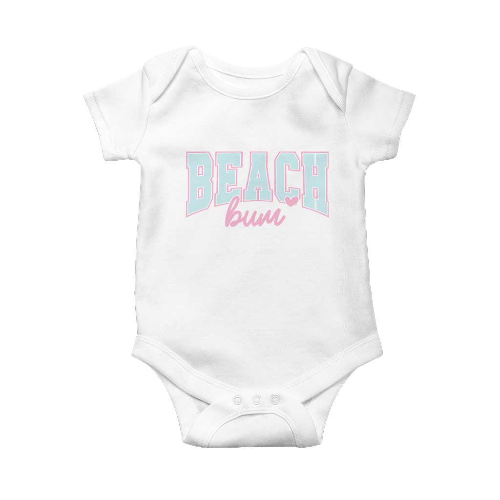 Beach Bum Baby Onesie Summer Vacation Beach Lovers TS10 White Print Your Wear
