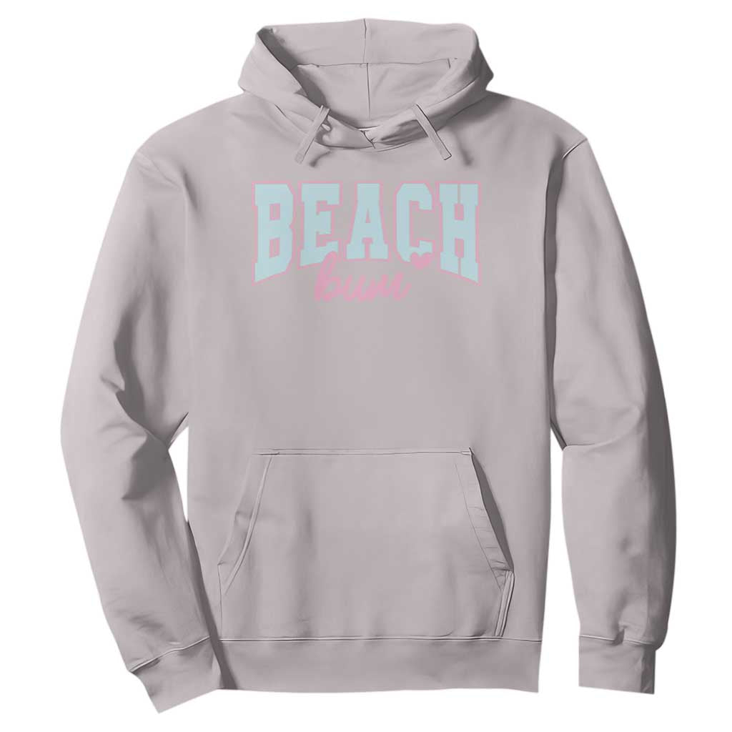 Beach Bum Hoodie Summer Vacation Beach Lovers TS10 Ice Gray Print Your Wear