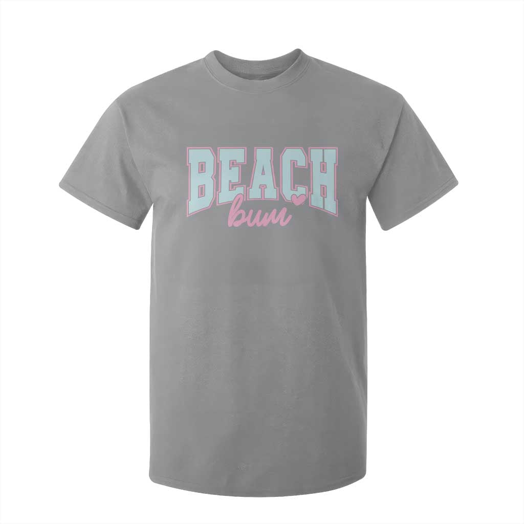Beach Bum T Shirt For Kid Summer Vacation Beach Lovers TS10 Sport Gray Print Your Wear