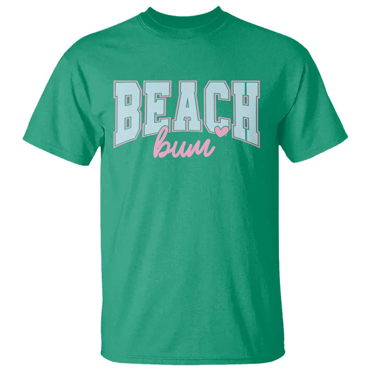 Beach Bum T Shirt Summer Vacation Beach Lovers TS10 Irish Green Print Your Wear