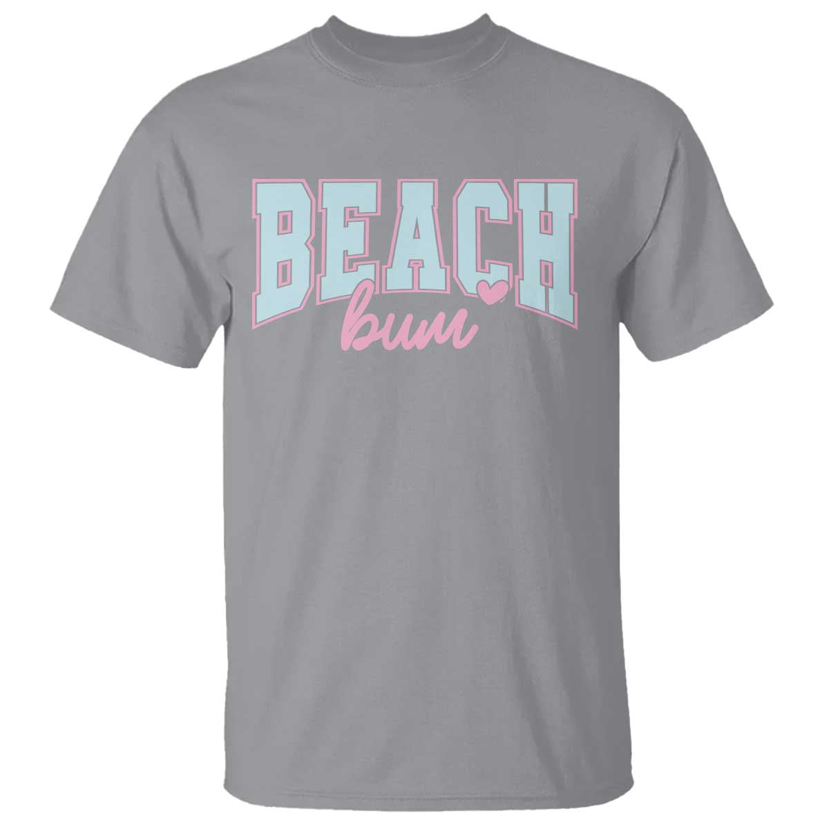 Beach Bum T Shirt Summer Vacation Beach Lovers TS10 Sport Gray Print Your Wear