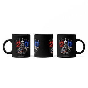 Vintage Abraham Lincoln Abe Lincoln Playing Guitar 250 Years Coffee Mug 1776 2026 Humor Patriotic TS10 Print Your Wear