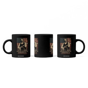 Vintage Abraham Lincoln Abe Lincoln Playing Guitar 250 Years Coffee Mug 1776 2026 Humor Patriotic USA Flag TS10 Print Your Wear