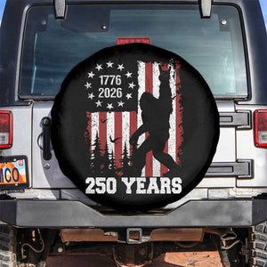 Vintage Bigfoot USA 250th Anniversary Spare Tire Cover 250 Years Of Freedom US Flag Independence Day 4th July Patriotic