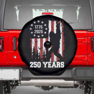 Vintage Bigfoot USA 250th Anniversary Spare Tire Cover 250 Years Of Freedom US Flag Independence Day 4th July Patriotic