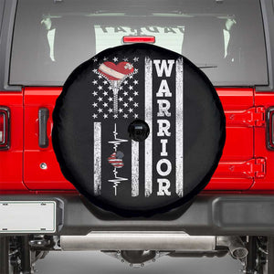 Cool Heart Surgery Warrior Spare Tire Cover Coronary Bypass Artery Open Heart Surgery Heartbeat American Flag