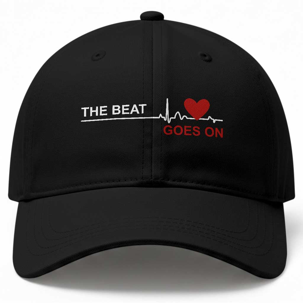 Cool Heart Surgery Survivor Baseball Cap Heart Attack Surgery The Beat Goes On Rehab Recover TS10 Print Your Wear