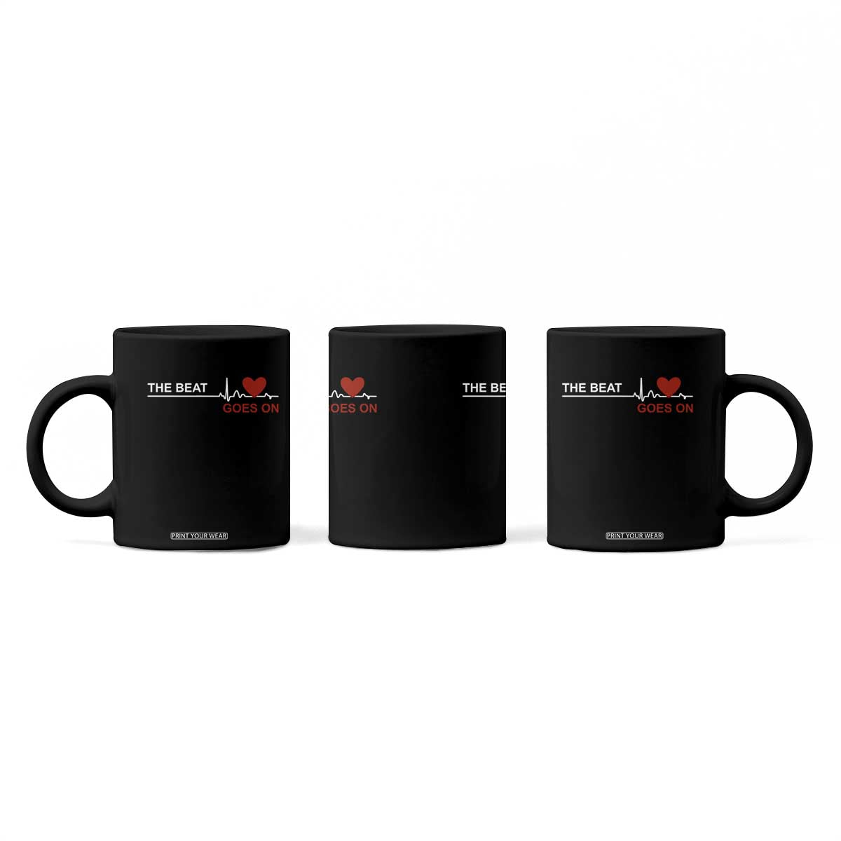 Cool Heart Surgery Survivor Coffee Mug Heart Attack Surgery The Beat Goes On Rehab Recover