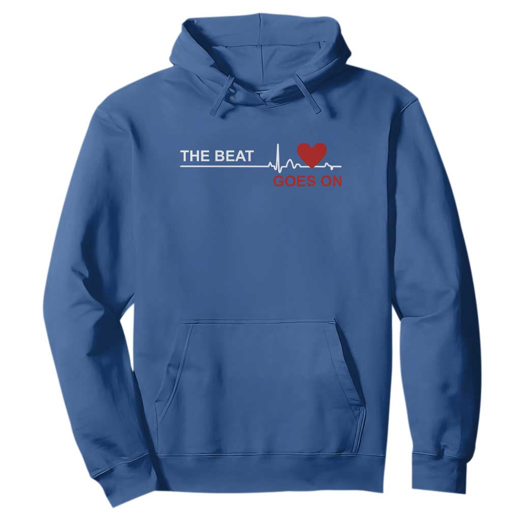 Cool Heart Surgery Survivor Hoodie Heart Attack Surgery The Beat Goes On Rehab Recover