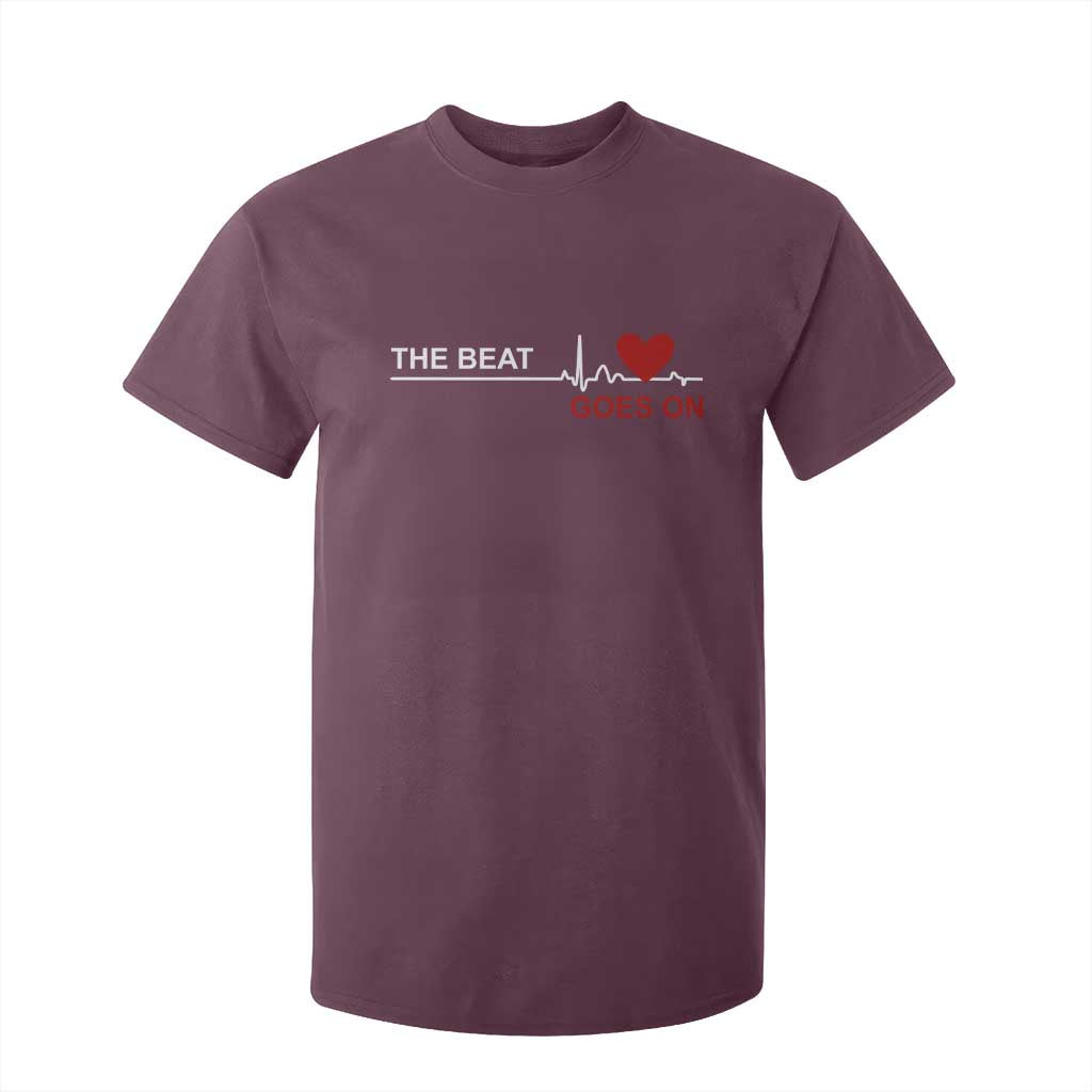 Cool Heart Surgery Survivor T Shirt For Kid Heart Attack Surgery The Beat Goes On Rehab Recover