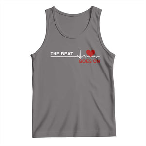 Cool Heart Surgery Survivor Tank Top Heart Attack Surgery The Beat Goes On Rehab Recover