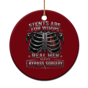 Heart Surgery Survivor Ceramic Ornament After Surgery Recovery Bypass