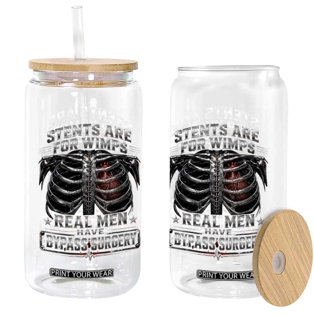 Heart Surgery Survivor Glass Can After Surgery Recovery Bypass