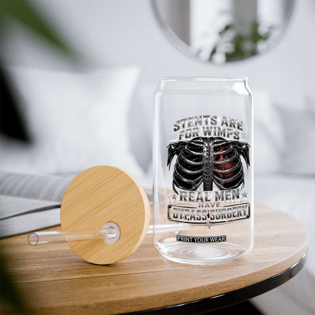 Heart Surgery Survivor Glass Can After Surgery Recovery Bypass