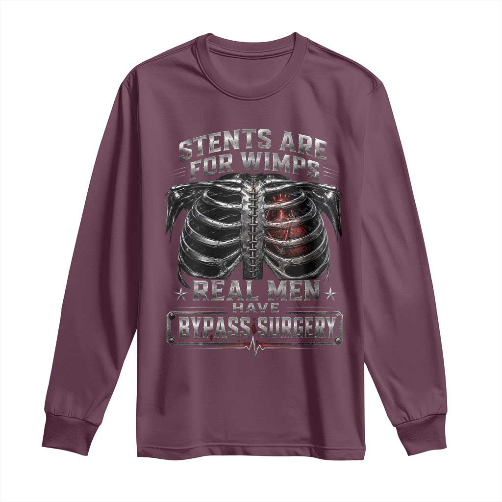 Heart Surgery Survivor Long Sleeve Shirt After Surgery Recovery Bypass