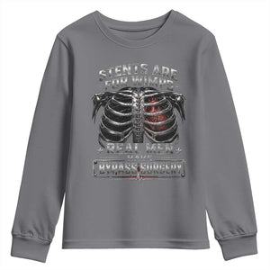 Heart Surgery Survivor Youth Sweatshirt After Surgery Recovery Bypass