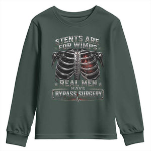 Heart Surgery Survivor Youth Sweatshirt After Surgery Recovery Bypass