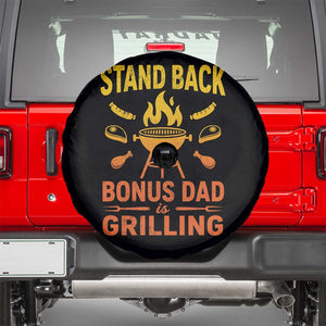 Funny Grilling Bonus Dad Spare Tire Cover BBQ Stepdad Grill Masters Sarcastic