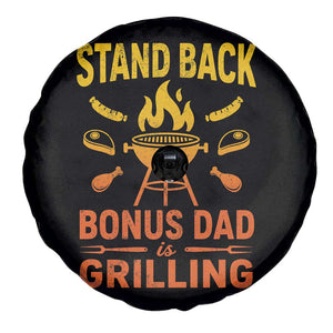 Funny Grilling Bonus Dad Spare Tire Cover BBQ Stepdad Grill Masters Sarcastic