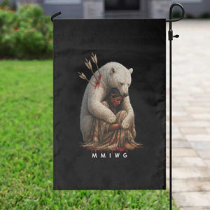 MMIW Native American Garden Flag Spirit Bear Protecting Indigenous Woman MMIWG TS10 Print Your Wear