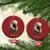 MMIW Native American Christmas Ornament Spirit Bear Protecting Indigenous Woman MMIWG TS10 Circle Red Print Your Wear