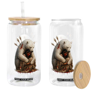 MMIW Native American Glass Can Spirit Bear Protecting Indigenous Woman MMIWG TS10 Print Your Wear