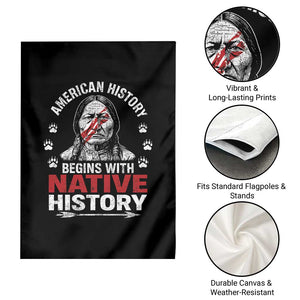 Native American History Garden Flag Indigenous Peoples Tribal Pride TS10 Print Your Wear