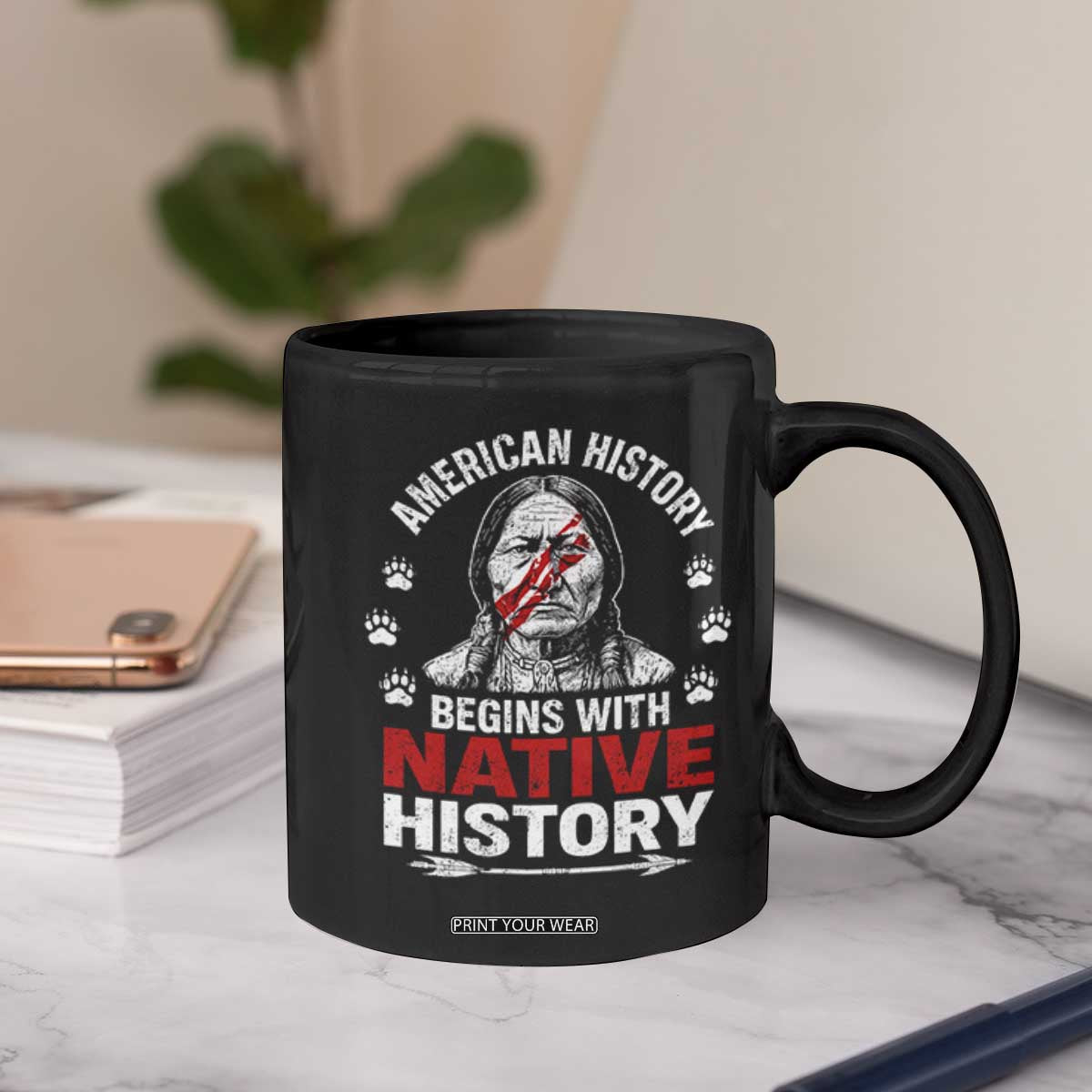 Native American History Coffee Mug Indigenous Peoples Tribal Pride TS10 Print Your Wear