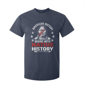Native American History T Shirt For Kid Indigenous Peoples Tribal Pride TS10 Navy Print Your Wear