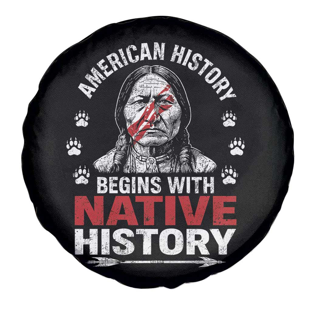 Native American History Spare Tire Cover Indigenous Peoples Tribal Pride TS10 Print Your Wear