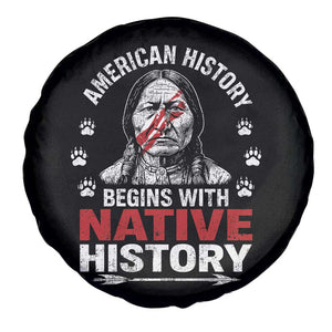 Native American History Spare Tire Cover Indigenous Peoples Tribal Pride TS10 Print Your Wear